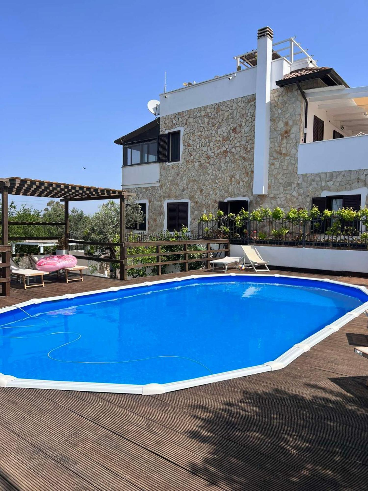 Villa Casa Vacanze Fiore ガリポリ エクステリア 写真